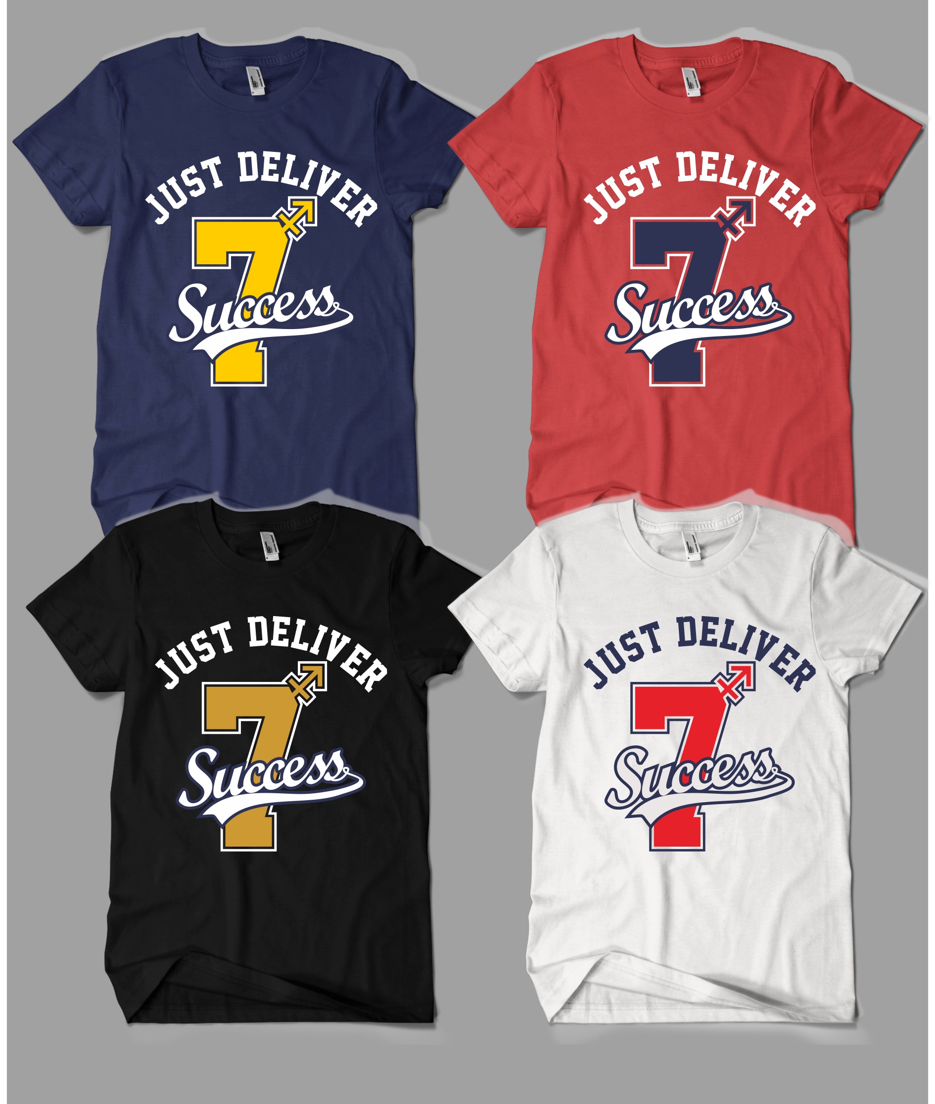 Variety Squad 7 Modern Streetwear Graphic Fashion T-Shirt